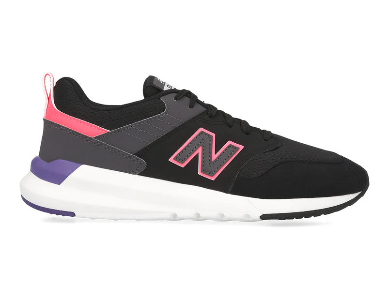 New Balance Women's 009 Sneakers - Black/Guava/Prism Purple