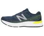 New Balance Men's 880v9 Wide Fit (2E) Running Shoes - Blue/Yellow