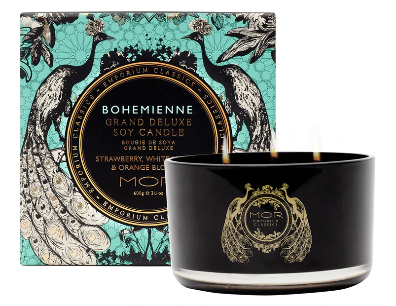 MOR Emporium Classics Grand Deluxe Soy Candle 600g - Bohemienne