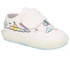 Superga Boys' 2750 Fantasy B Strap Sneakers - Little Boat White