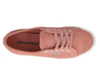 Superga Women's 2730 Suede Platform Sneakers - Pink Peach