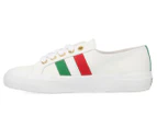 Superga Women's 2750 Leanappau Flagside Sneakers - White/Italian Flag