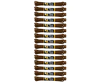 Grafters Round 60cm Shoe Laces (Packet Of 15) (Brown) - DF896
