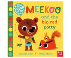 Meekoo & The Big Red Potty Board Book by Camilla Reid