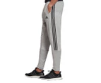 Adidas Men's Must Have 3-Stripes Tiro Trackpants / Tracksuit Pants - Medium Grey Heather/Black