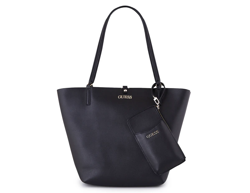 GUESS Alby Toggle Tote - Black