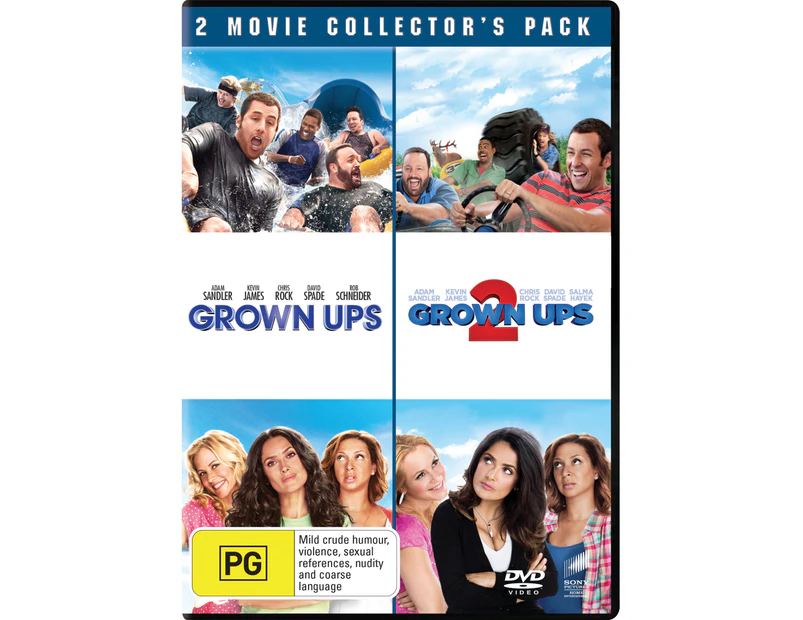 Grown Ups / Grown Ups 2 DVD Region 4