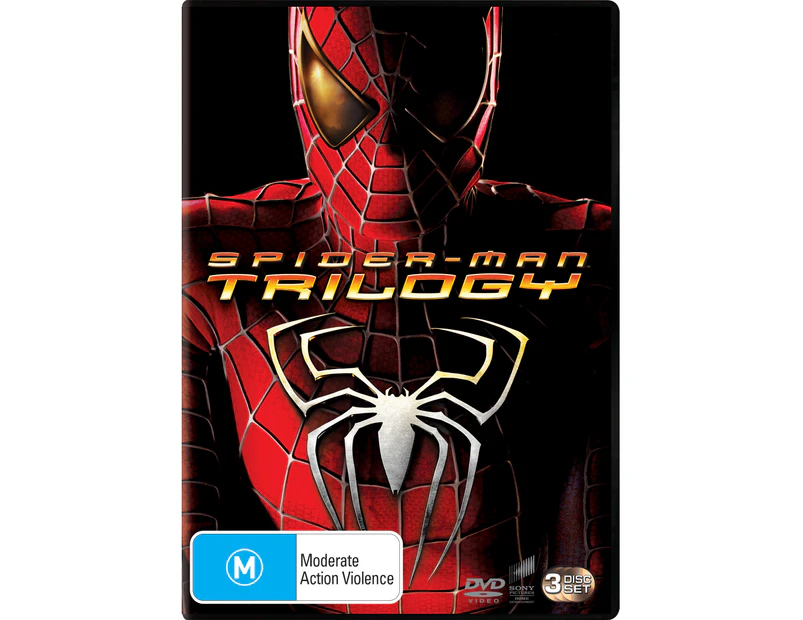 Spider Man Trilogy DVD Region 4
