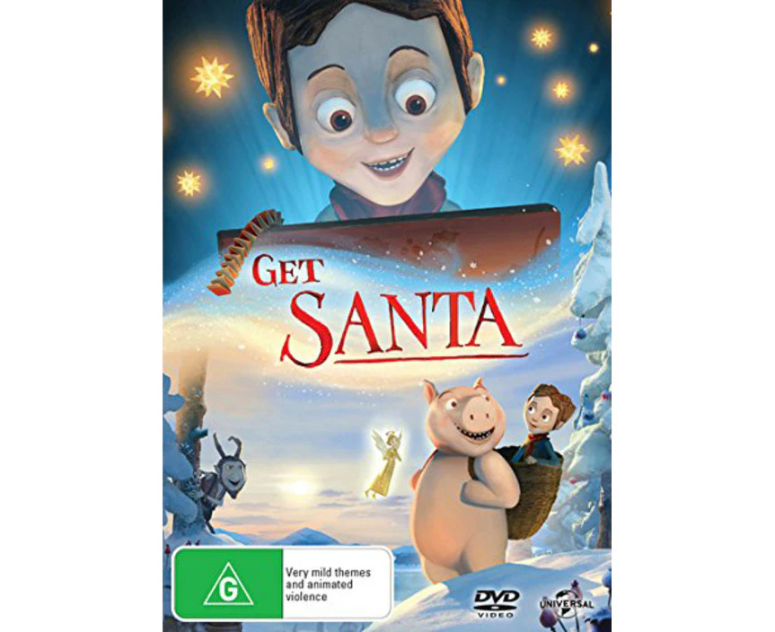 Get Santa -Rare DVD Aus Stock -Family New Region 2,4