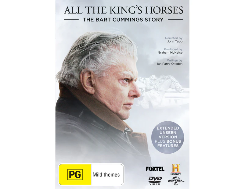 All the Kings Horses The Bart Cummings Story DVD Region 4