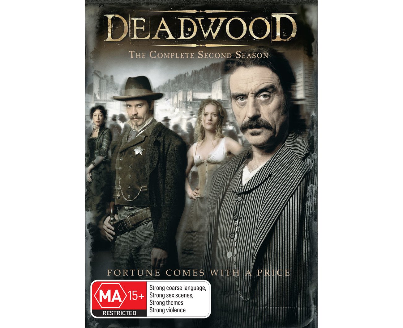 Deadwood The Complete Second Season 2 DVD Region 4 Catch