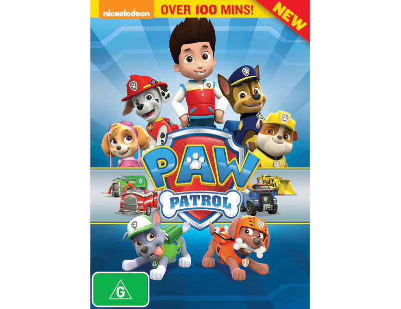 Paw Patrol DVD Region 4
