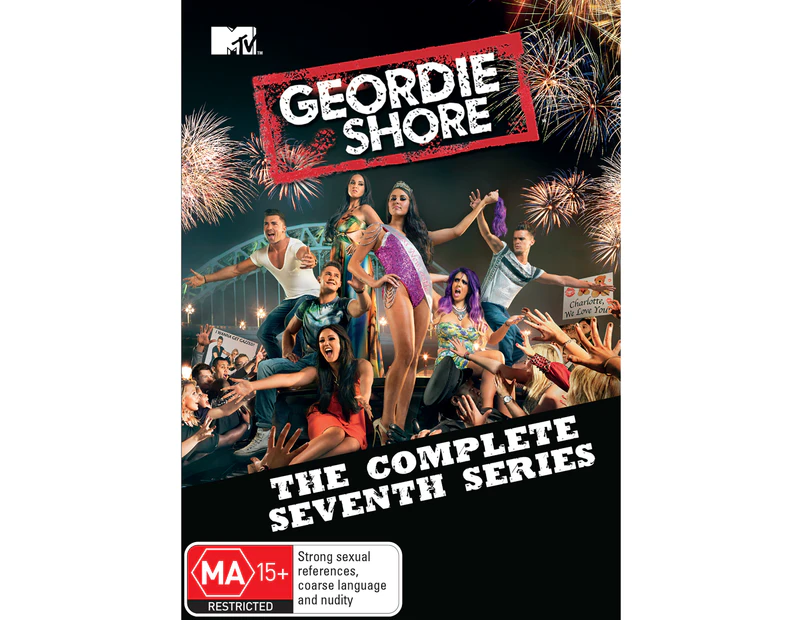 Geordie Shore The Complete Seventh Series 7 DVD Region 4