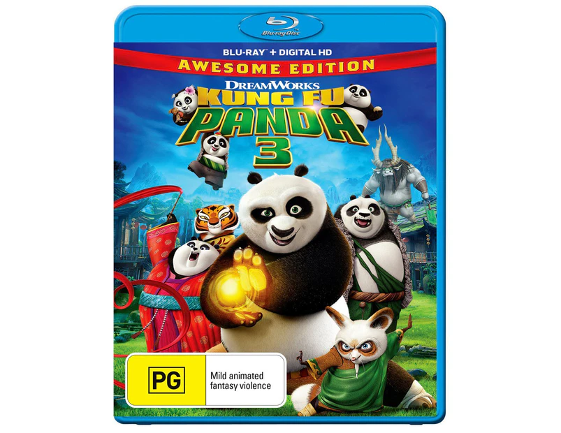 Kung Fu Panda 3 Blu-ray Region B