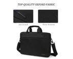 BCH 14.6 Inch Oxford Fabric Laptop Shoulder Bag-Black