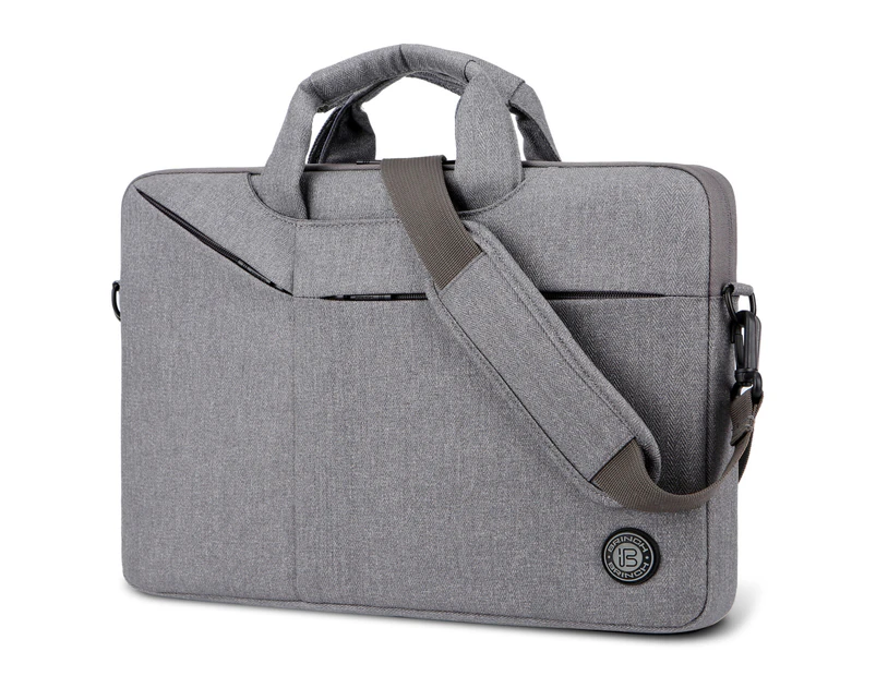 BCH Unisex 15.6 Inch Slim Laptop Bag-Grey