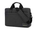 BCH Unisex 15.6 Inch Laptop Shoulder Bag Briefcase-Black