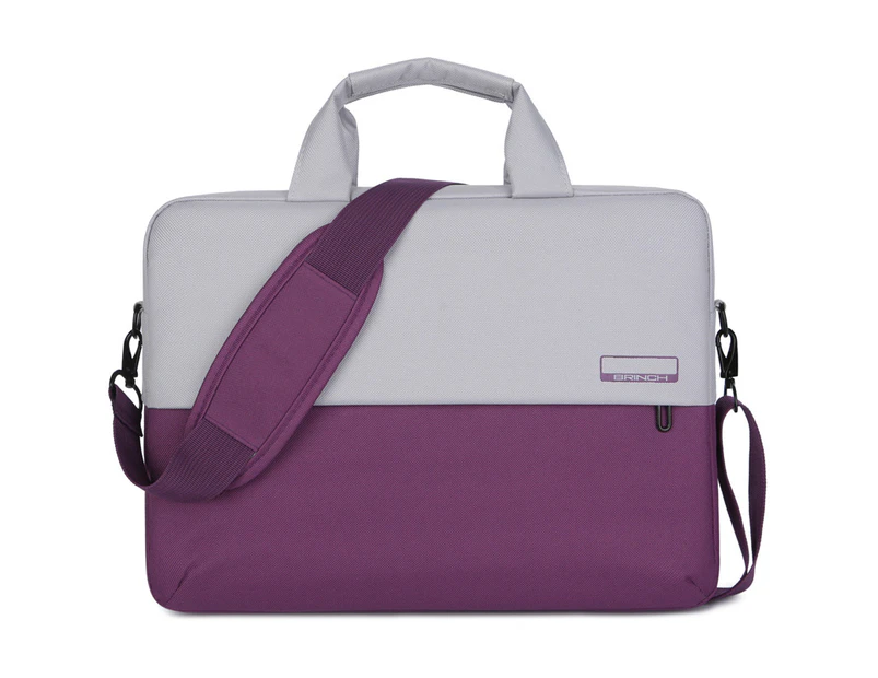 BCH Unisex 15.6 Inch Nylon Shoulder Messenger Bag-Purple