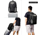 DBG Unisex 17.3 Inches Laptop Backpack-Black