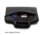 BCH Fabric Portable Waterproof 15.6 Inch Laptop Bag-Black