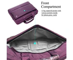 BCH 15.6 Inch Stylish 15.6 Inch Laptop Bag-Purple