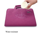 BCH Fabric Portable Waterproof 15.6 Inch Laptop Bag-Purple