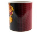 Manchester United FC Large Crest Mug (Black/Red/Yellow) - TA2653