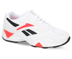 Reebok Men's Aztrek 96 Sneakers - White/Porcelain/Neon Red