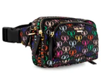 Nine West Sport Mini Petronela Waist Pack - Black/Multi