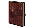 Fantastic Beasts 2 The Dark Arts A5 Premium Notebook - Maroon/Dark Brown