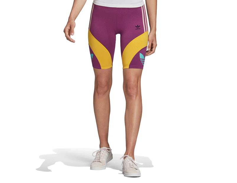 Adidas Originals Women's Cycling Shorts - Rich Mauve