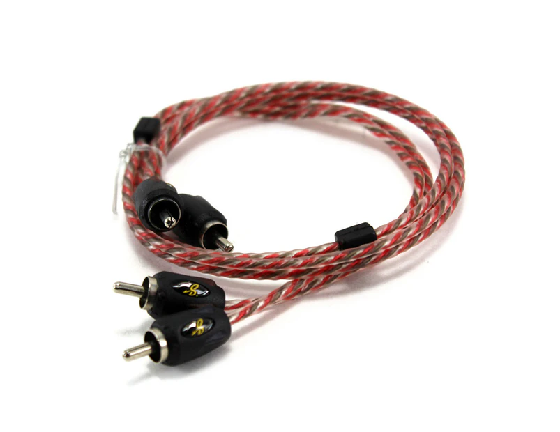 Stinger SI421.5 2-Channel RCA Audio Signal Cable