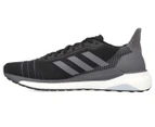 Adidas Men's Solar Glide 19 Running Shoes - Black/Grey/White