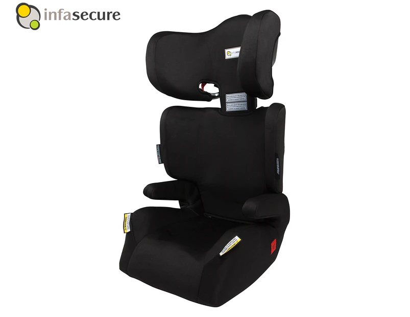InfaSecure 4-8 Years Vario II Create Booster Seat - Black
