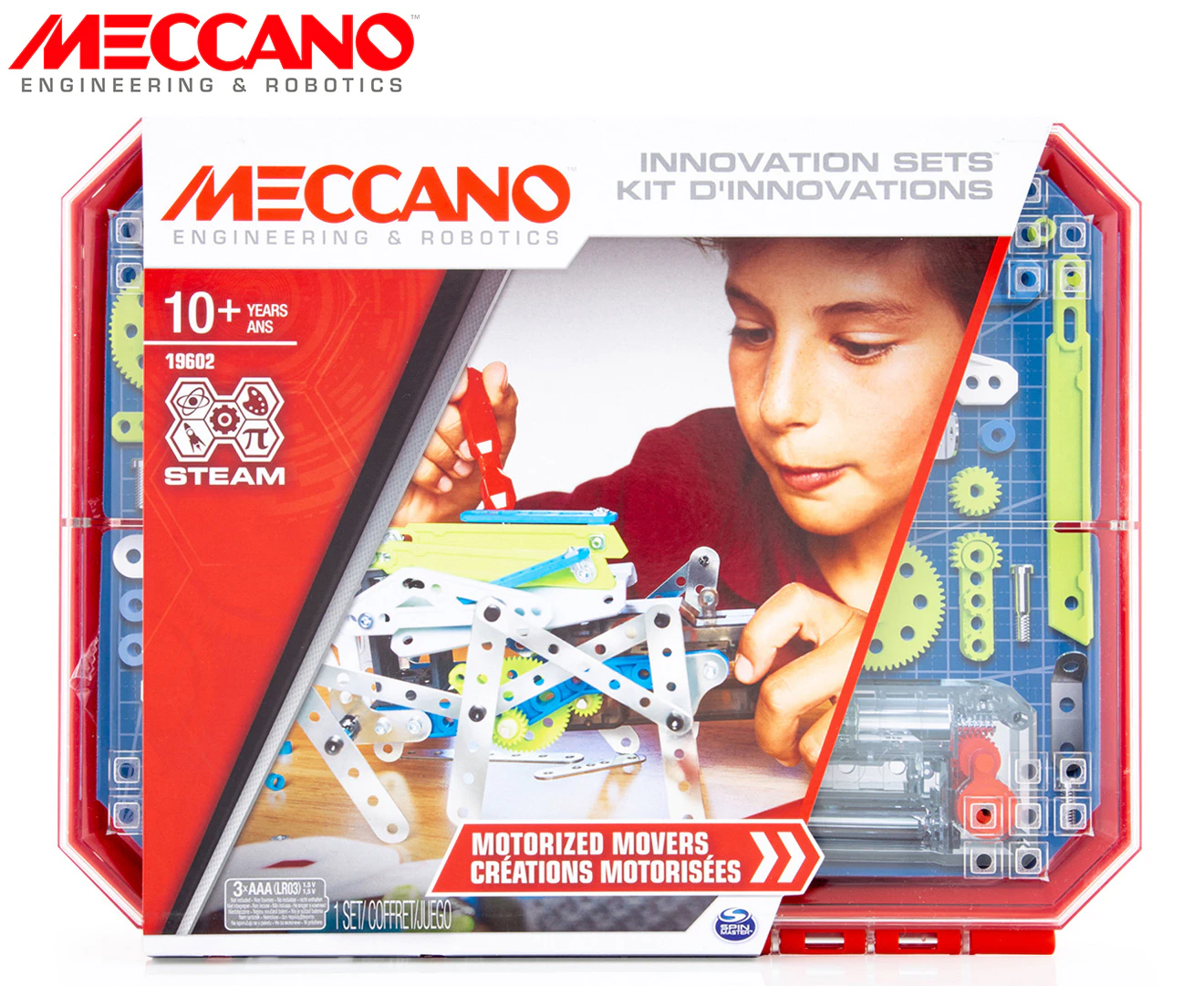 Meccano Set 5 Motorised Movers Inventor Set