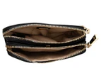 GUESS Skye Double Zip Belt Bag - Black