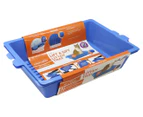 Paws & Claws Lift-N-Sift Cat Litter Tray - Blue