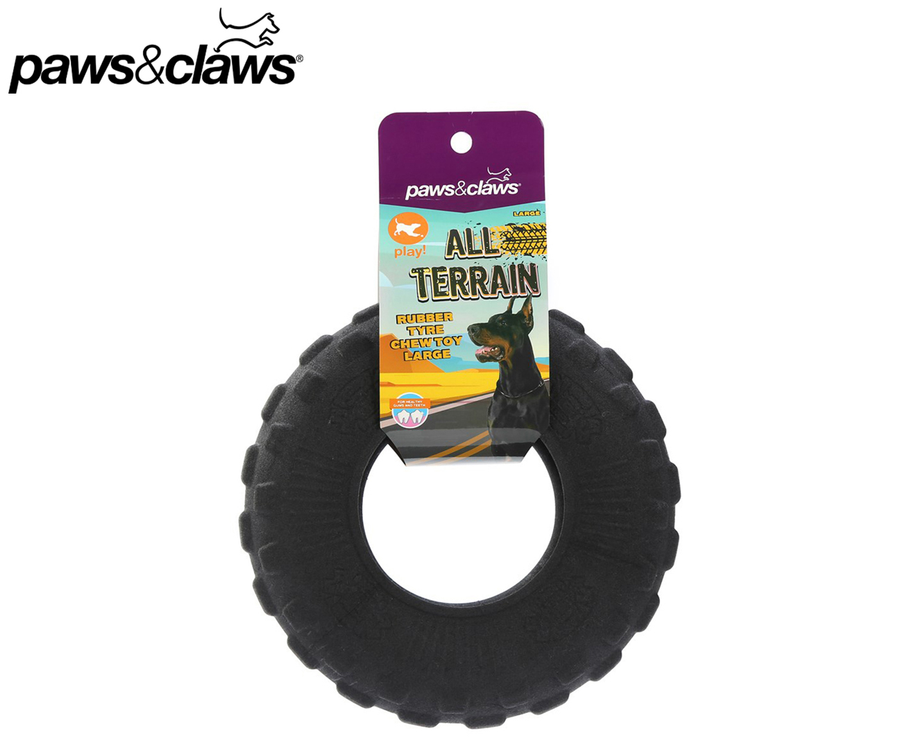 tire chew toy