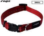 Rogz Utility Nitelife Small Dog Collar - Red