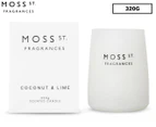 Moss St. Coconut & Lime Large Candle 320g