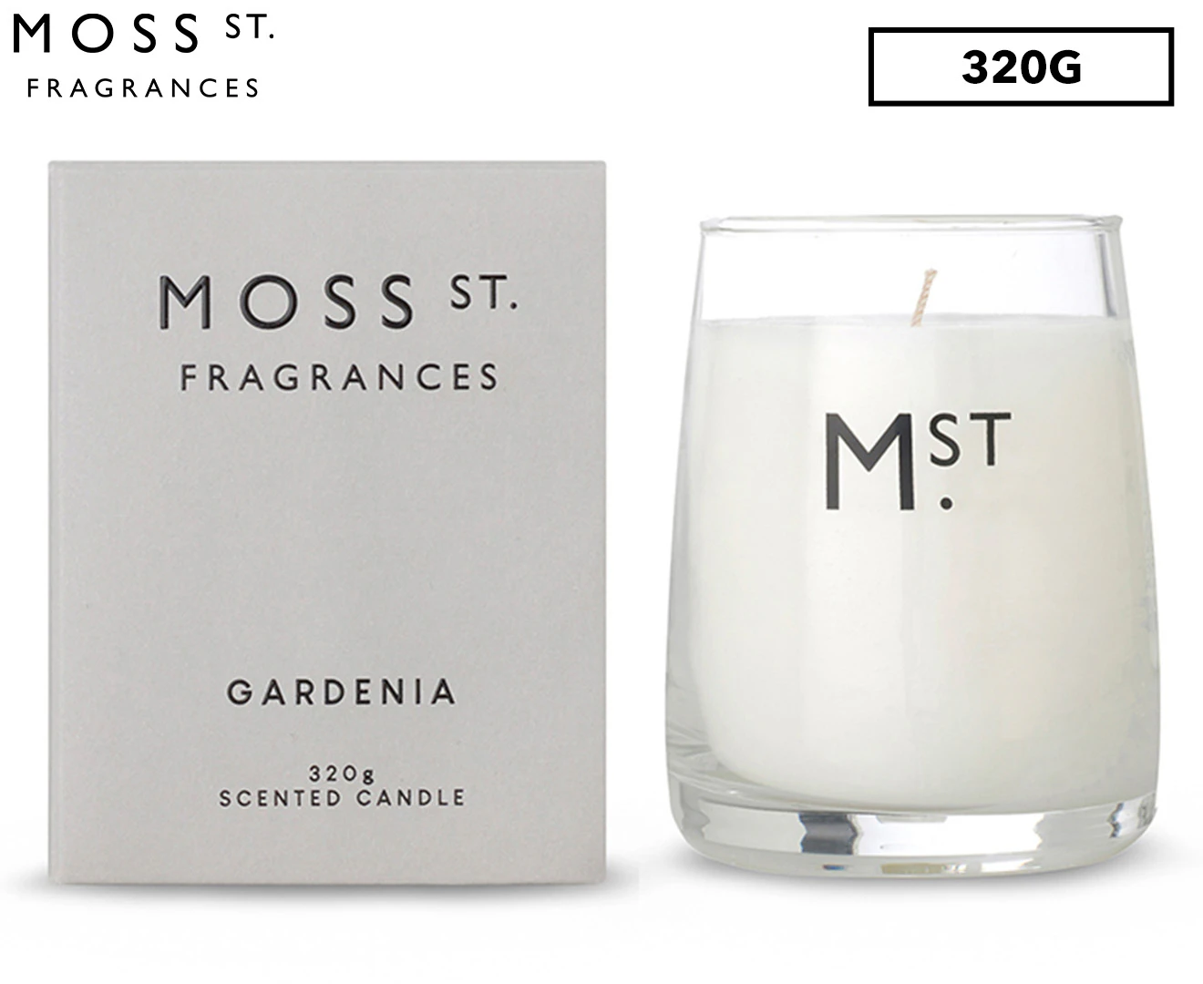 Moss St. Gardenia Large Candle 320g