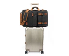 CBL Convertible Backpack Messenger Bag Fits 17.3 Inch Laptop-Canvas Black