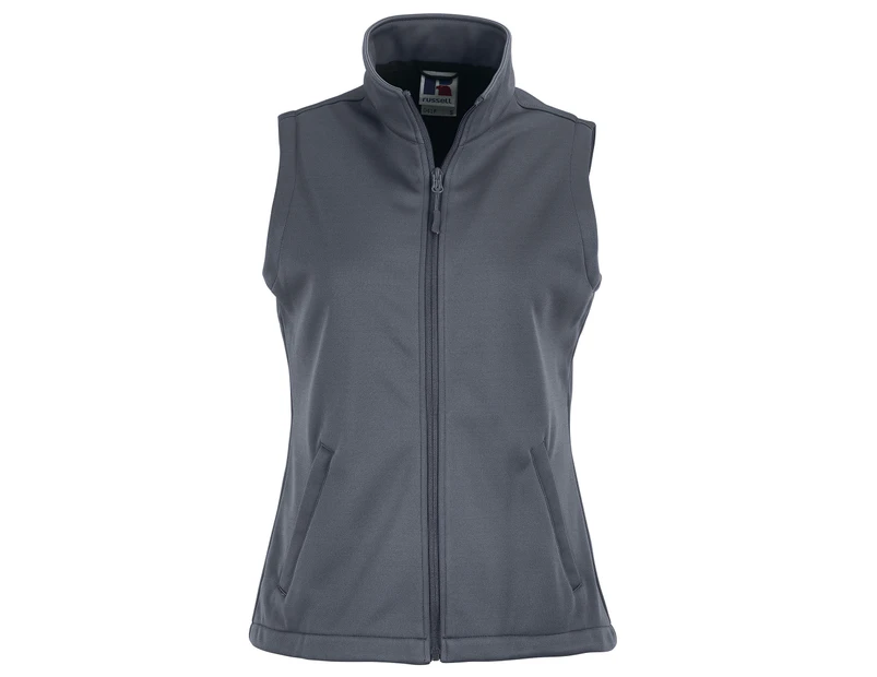 Russell Ladies/Womens Smart Softshell Gilet Jacket (Convoy Grey) - BC1510