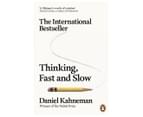 Thinking, Fast and Slow by Daniel Kahneman Paperback Book 1