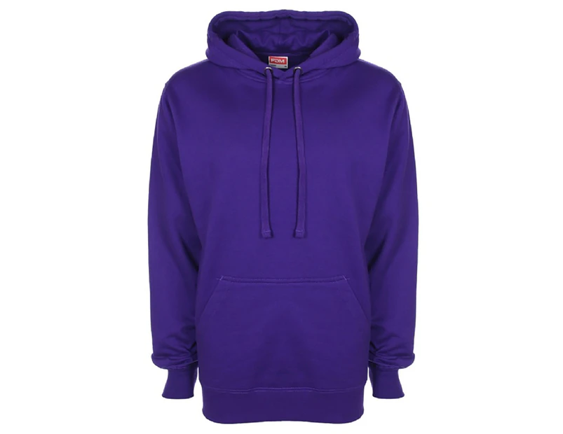 FDM Unisex Plain Original Hooded Sweatshirt / Hoodie (300 GSM) (Purple) - BC2024