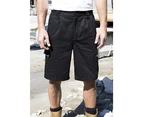 Result Unisex Work-Guard Action Shorts / Workwear (Black) - BC3088