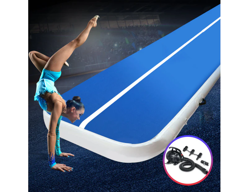 Everfit 5M Airtrack Inflatable Air Track Tumbling Mat Pump Floor Gymnastics 20CM
