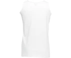 Fruit Of The Loom Mens Athletic Sleeveless Vest / Tank Top (White) - BC341
