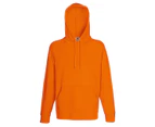 Fruit Of The Loom Mens Lightweight Hooded Sweatshirt / Hoodie (240 GSM) (Orange) - BC2654