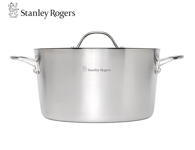 Stanley Rogers 24cm Conical TRI-PLY Casserole Pan